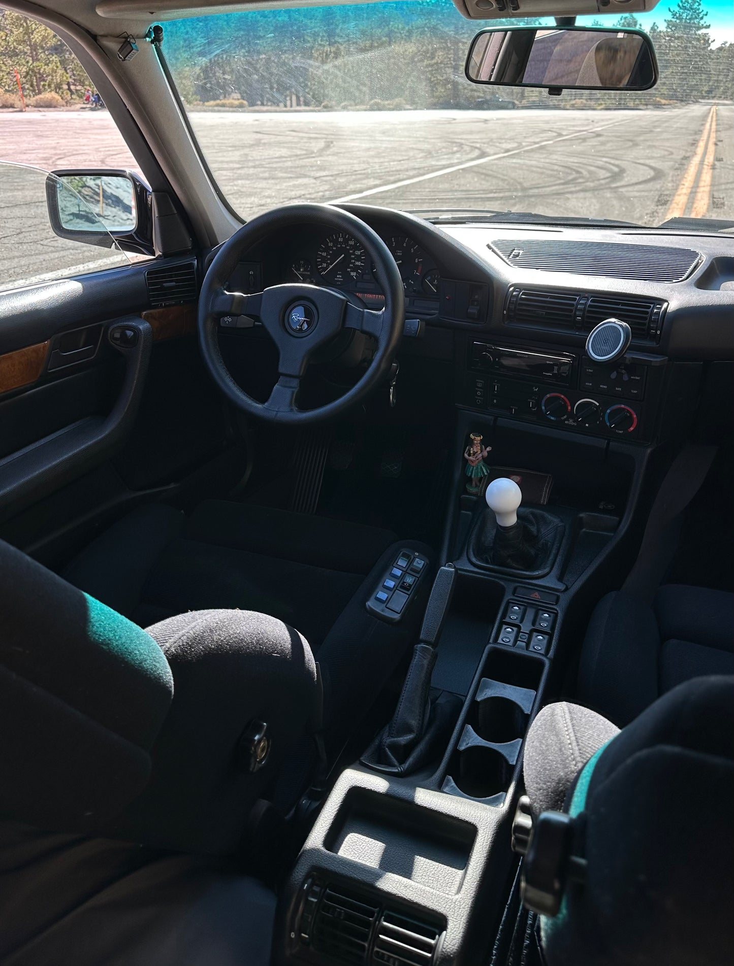 Renown Champion Horn Pad Leather Steering Wheel