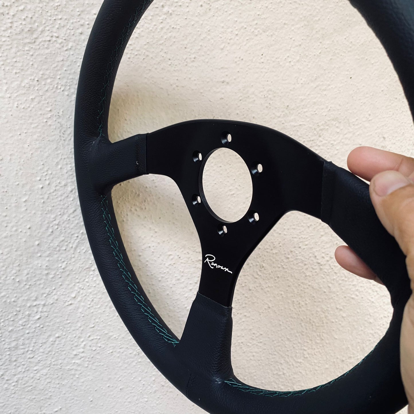 LIMITED Renown Champion Malachite Leather Steering Wheel