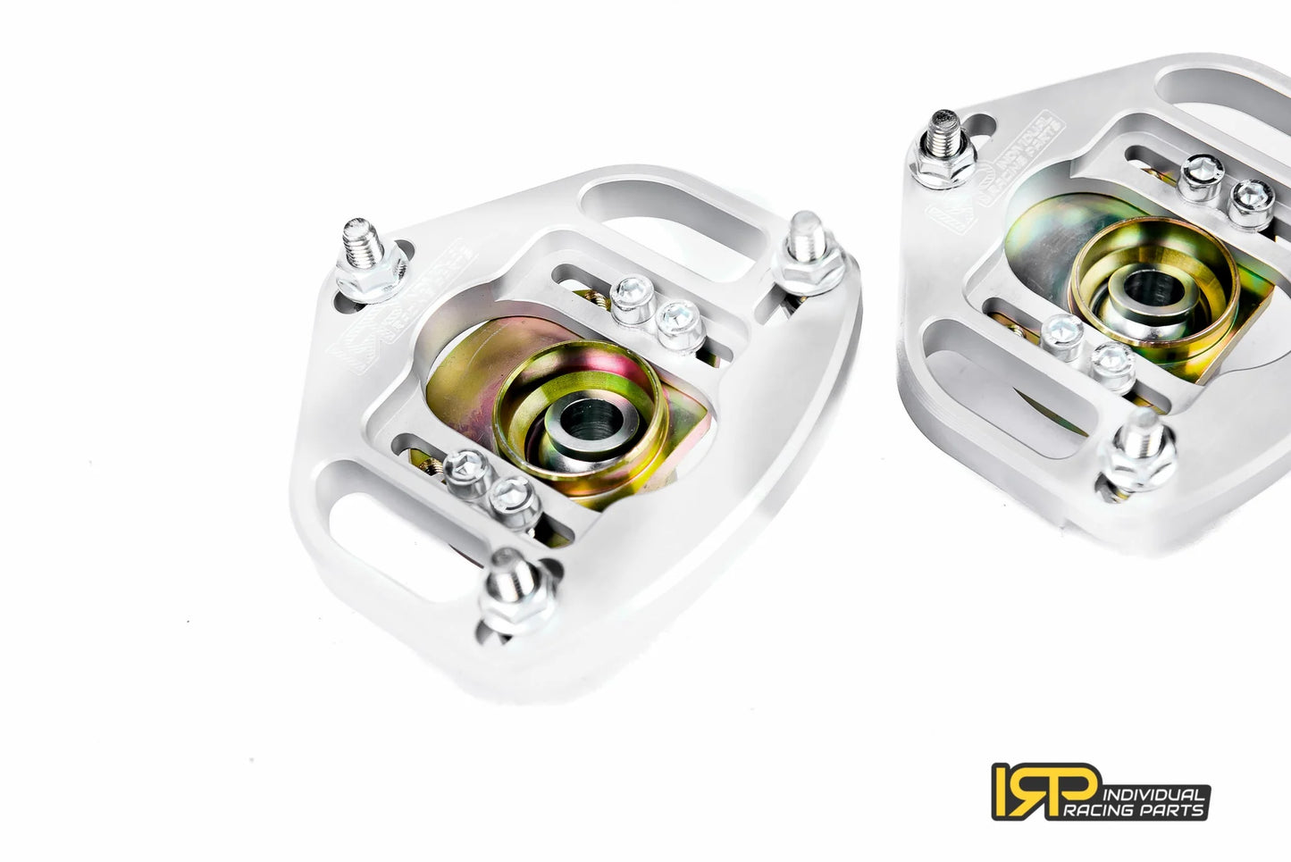 IRP E46 Front Adjustable Camber / Caster Plates for Coilovers