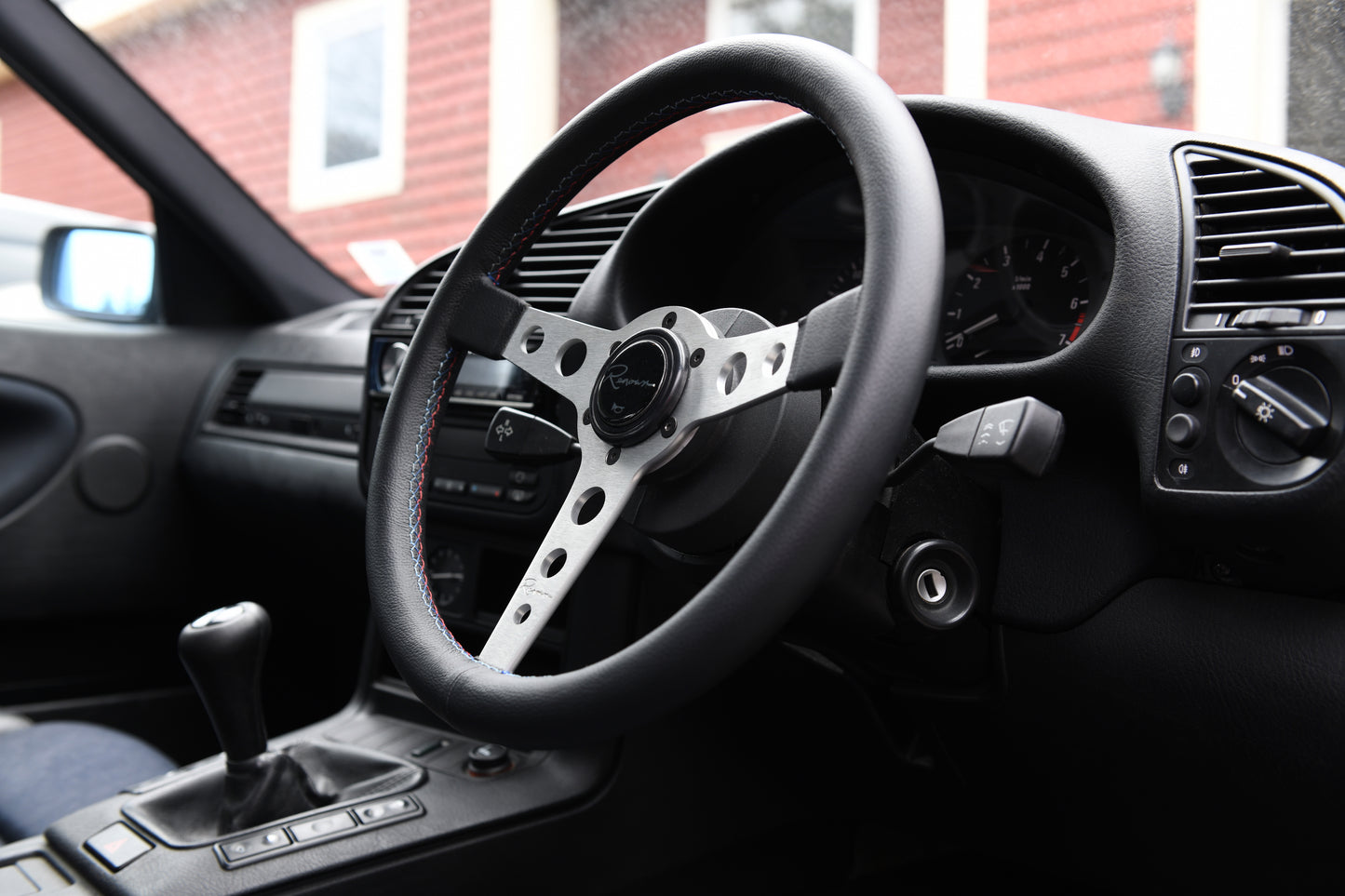 Renown Monaco Silver Motorsport Steering Wheel
