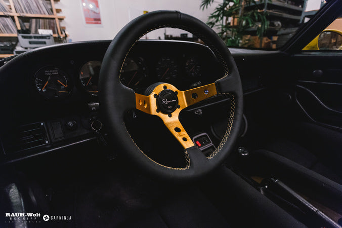 Renown 100 Gold Steering Wheel