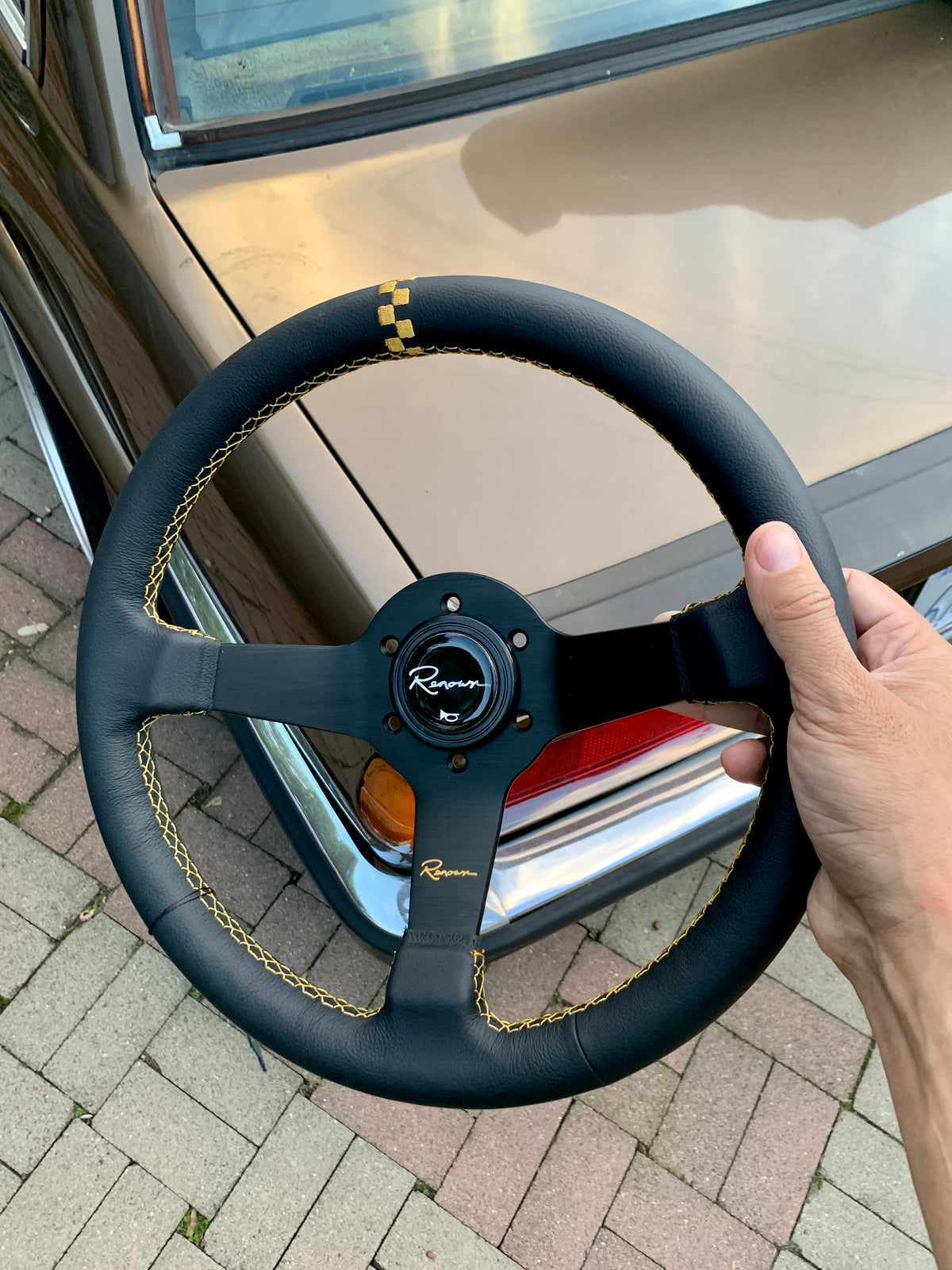 Renown Time Trial Finale Gold Steering Wheel Renown USA renown-time-trial-finale-gold-steering-wheel-renown-usa
