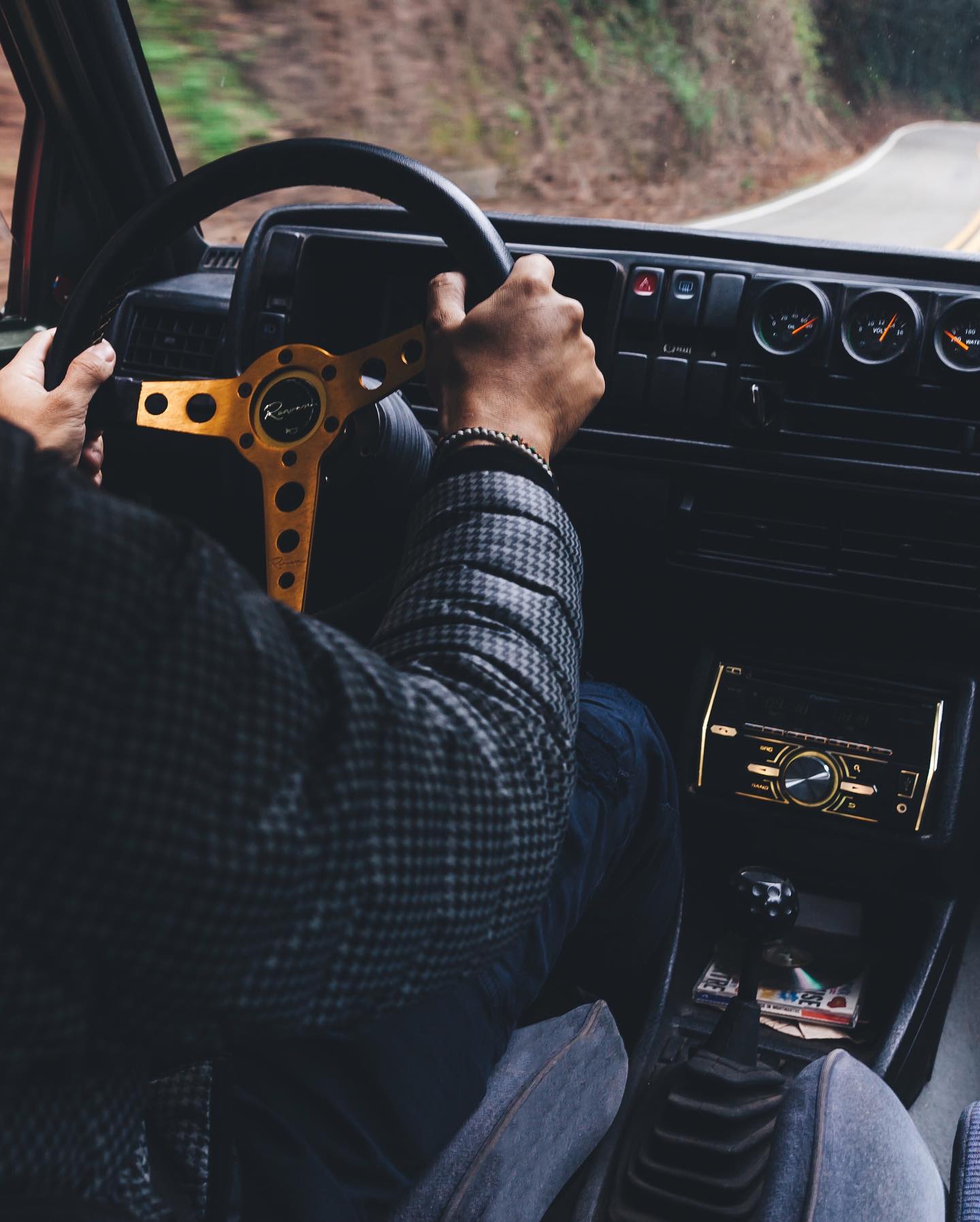 Renown Monaco Gold Steering Wheel