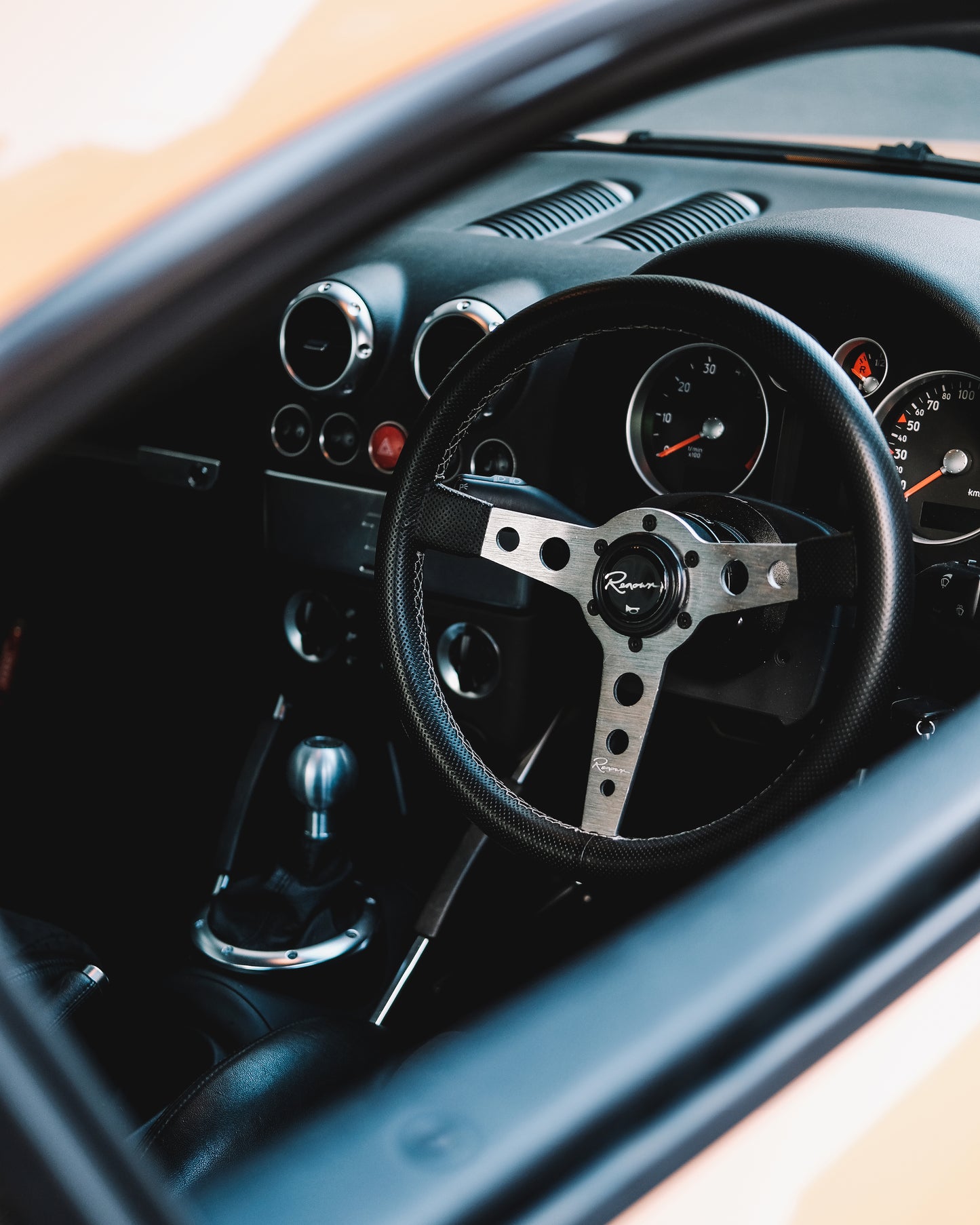 Renown Monaco Silver Steering Wheel