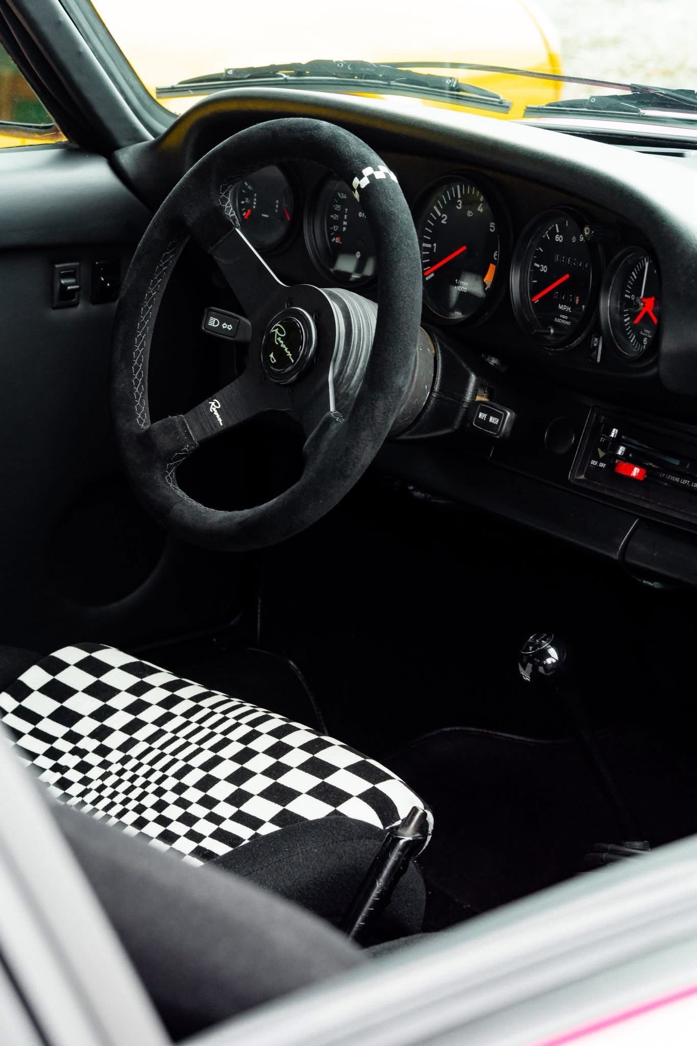 Renown Time Trial Finale White Steering Wheel – Renown USA