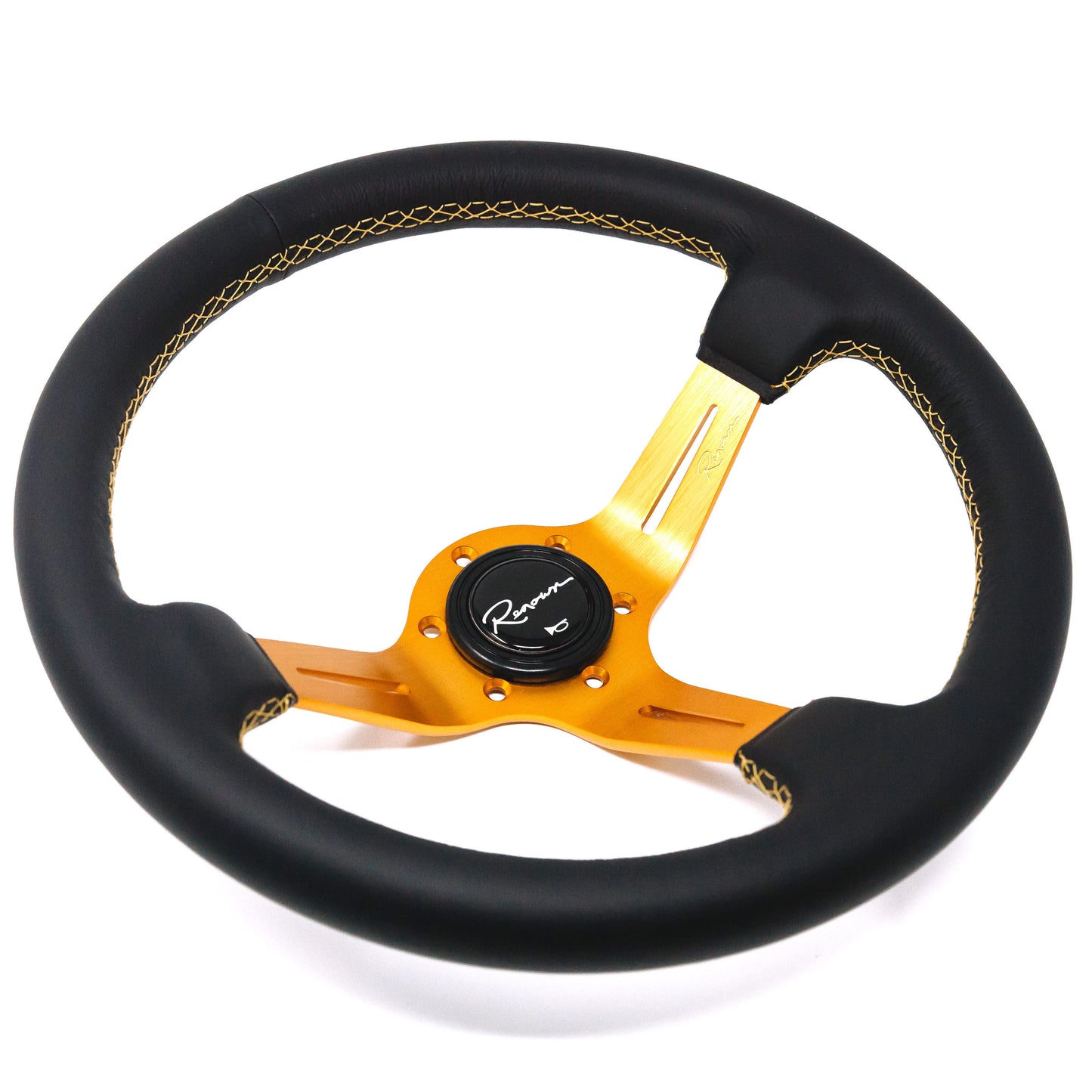 Renown Chicane Gold Steering Wheel