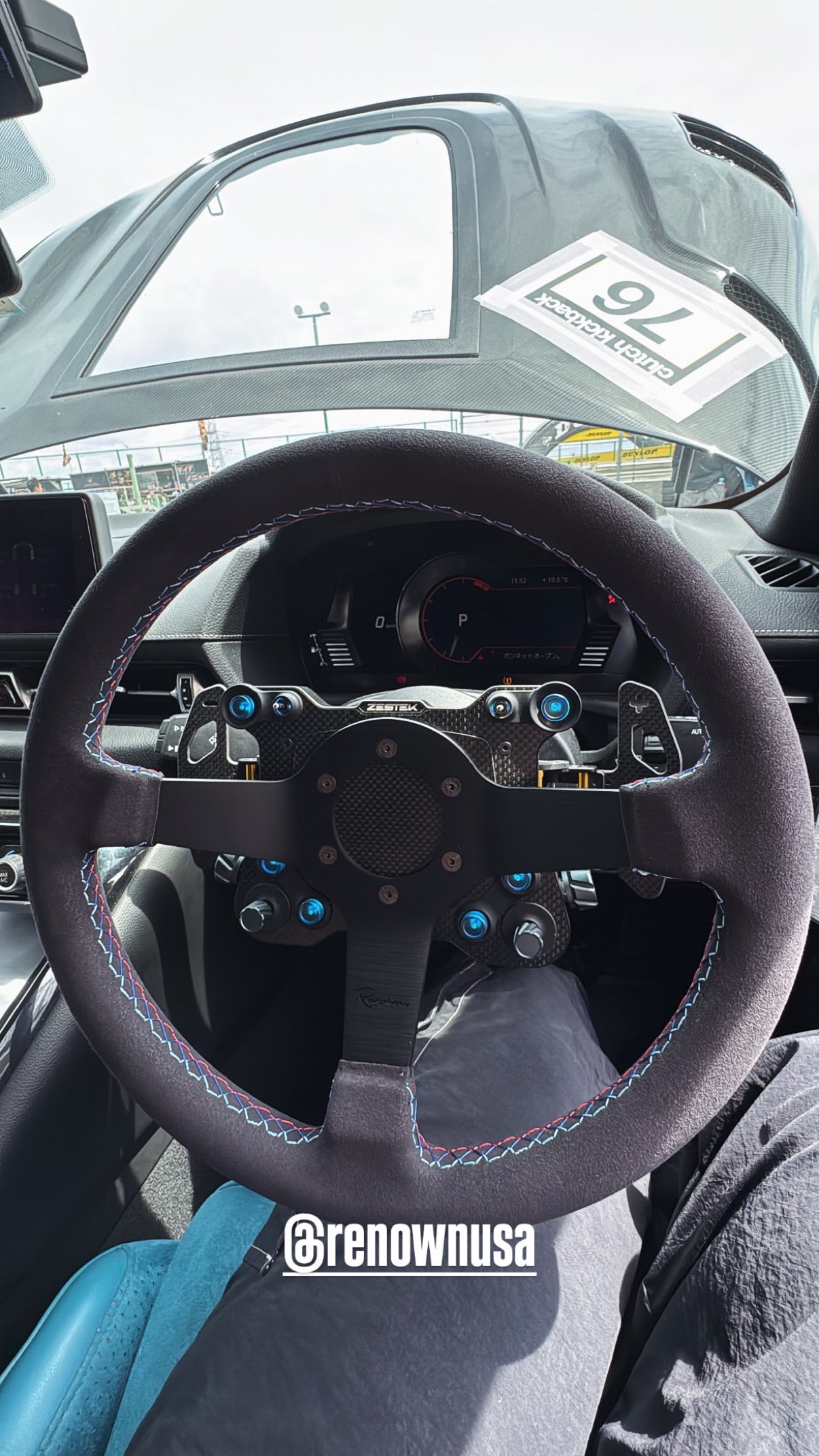 Renown Time Trial Motorsport Steering Wheel